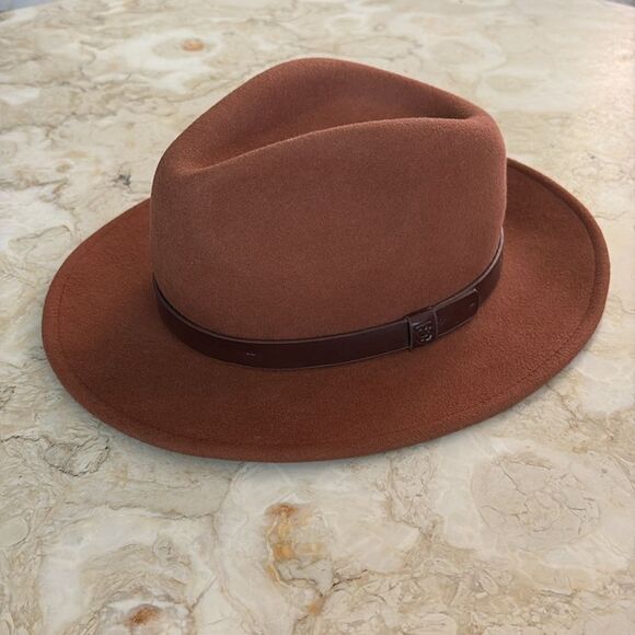 Brixton Messer Fedora 100% Wool Size Small - Picture 4 of 13